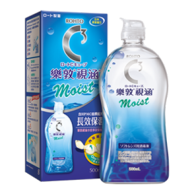 樂敦 C3 Softone Moist 隱形眼鏡護理液 500ml